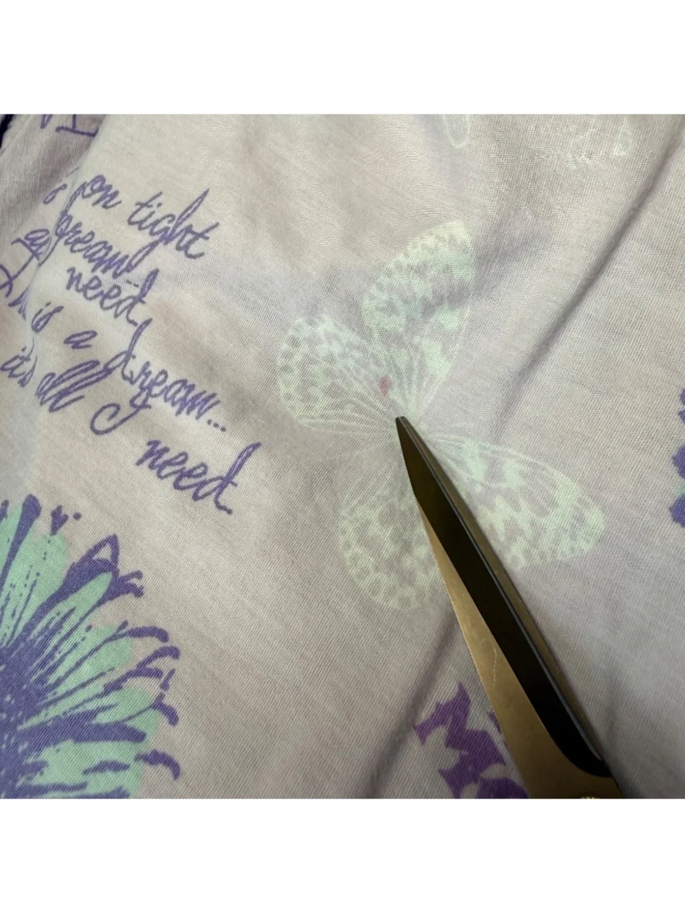 Hannah Montana Y2K Twin Sheet Set Flat Fitted Purple This is the Life Song Lyric